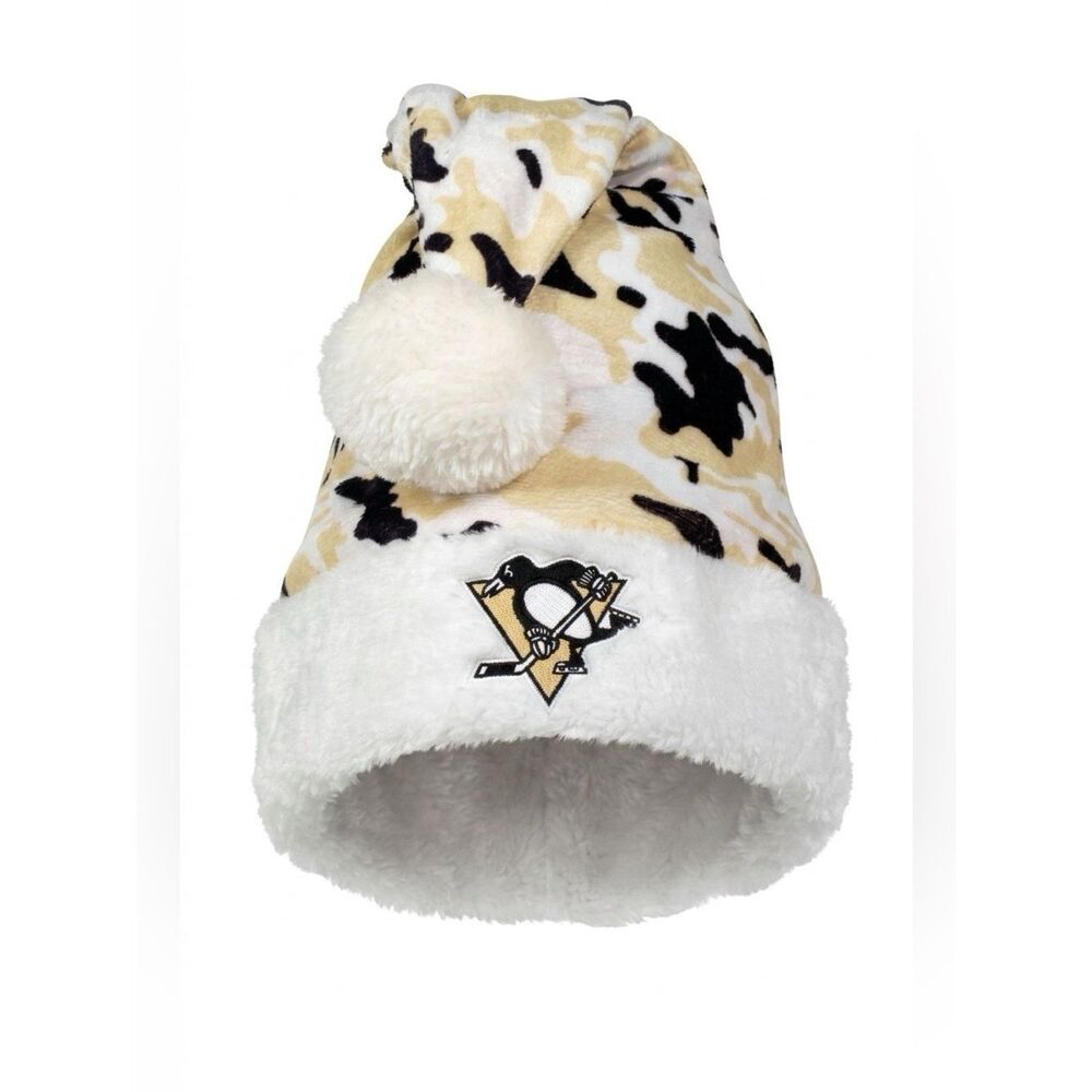Pittsburg Penguins Camo Santa Hat